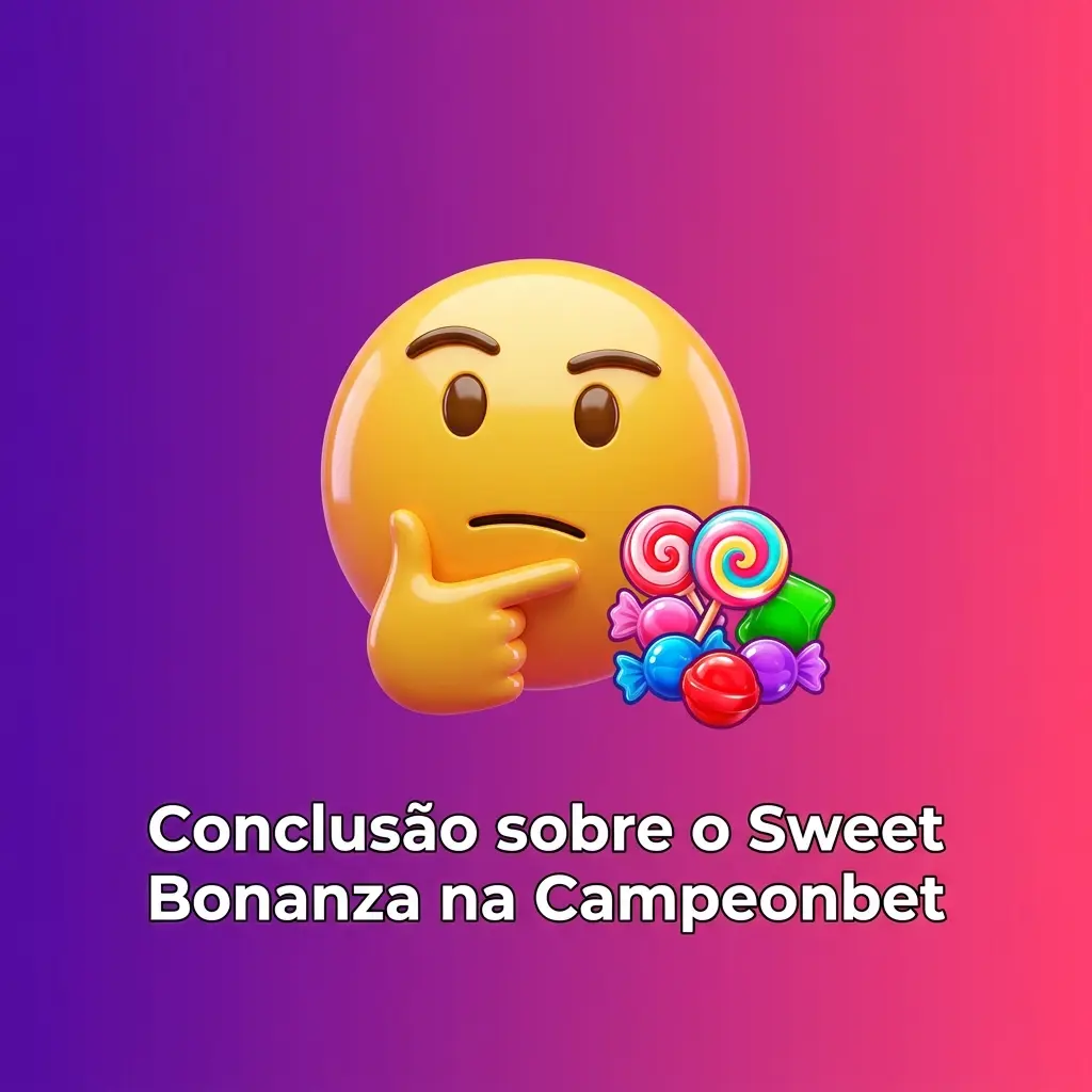 Conclusão sobre Sweet Bonanza na Campeonbet com RTP 96,51%, bônus até 1.500 EUR e pagamento via Pix